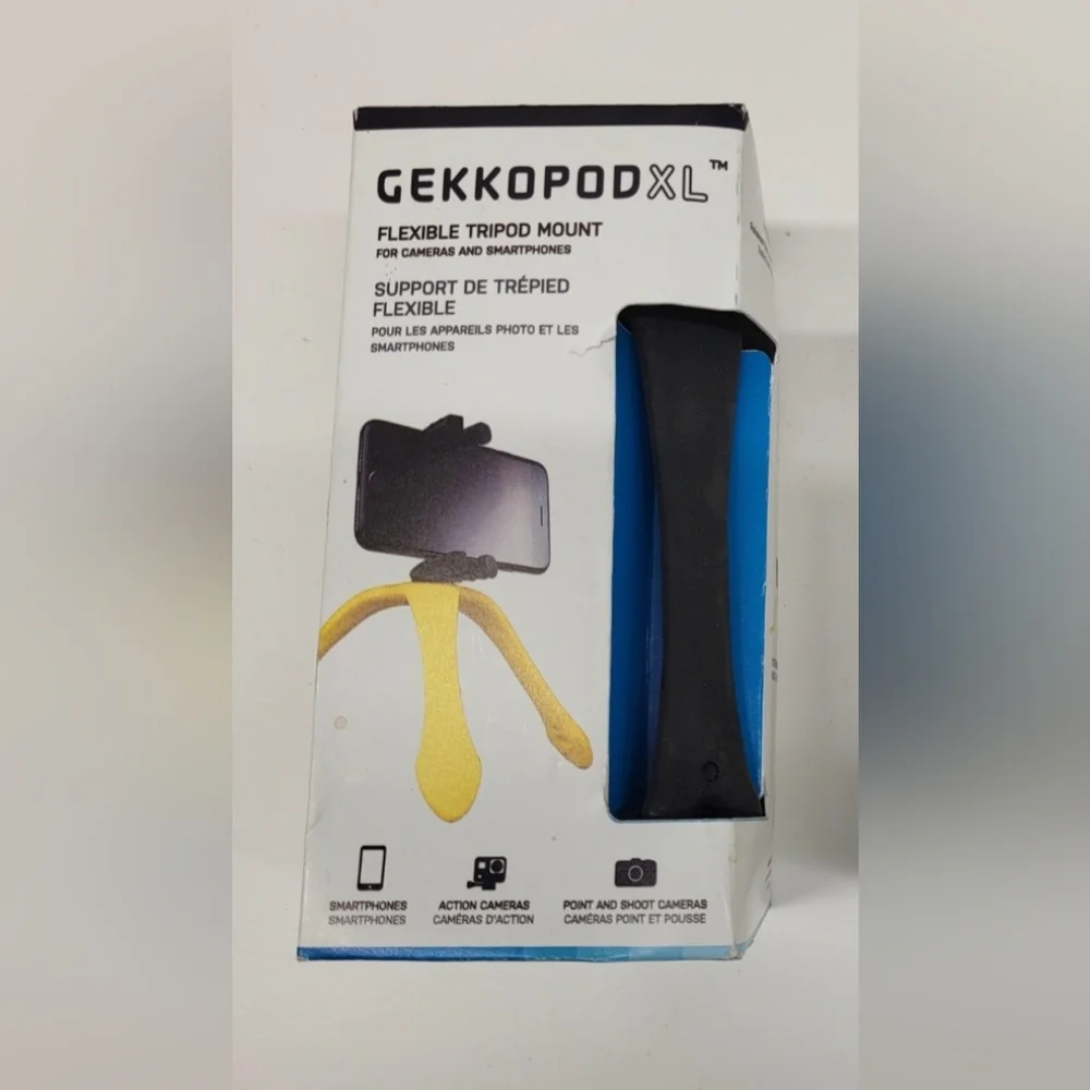 Gekkopod XL Flexible Tripod Mount for cameras and smartphones-Black